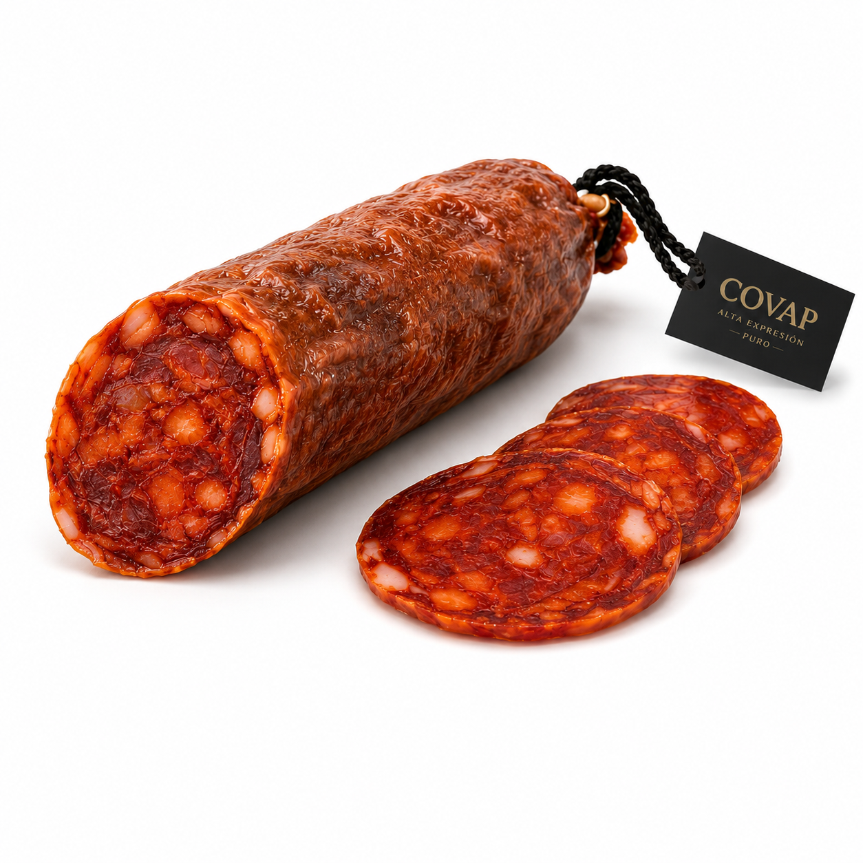 Chorizo Cular ibérique de Bellota 500gr Covap