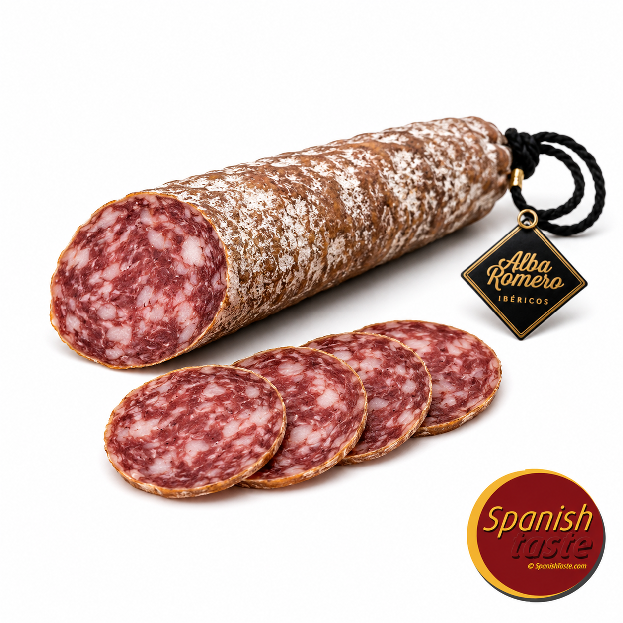Saucisson bellota 100% ibérique A. Romero 500gr